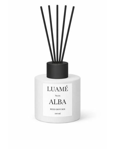 Luxusný difuzér s čistou vôňou LUAMÉ No.01 ALBA