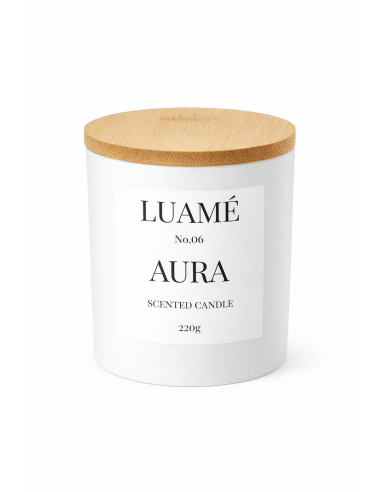 LUAMÉ No.06 – AURA | Luxusná jemná sviečka do interiéru