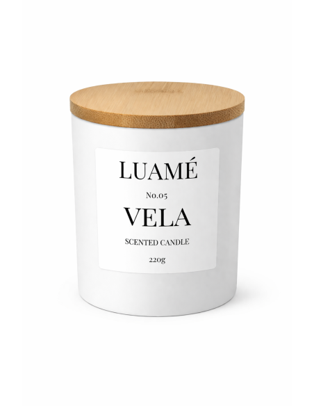 LUAMÉ No.05 – VELA | Luxusná jemná ambrová sviečka